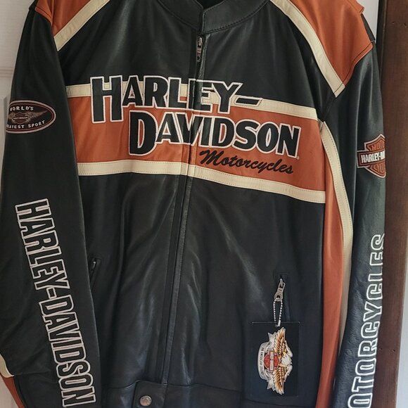 Harley Davidson Classic Cruiser 98118-08VM Leather Jacket - Picture 1 of 3